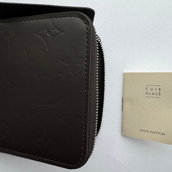 Dark Brown Louis Vuitton Waller with Card Holder and Coin Holder - Picture 4 of 11